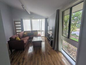 Living area - Salt and Pepper House - your home away from home. (Evatt)