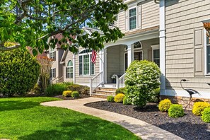 Exterior - Grand Pines Getaway | Backyard, Gas Grill, + Beach (Ocean Pines)