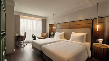 Solaria Double/Twin Street View | Roupas de cama premium, camas com colchões pillow-top, frigobar