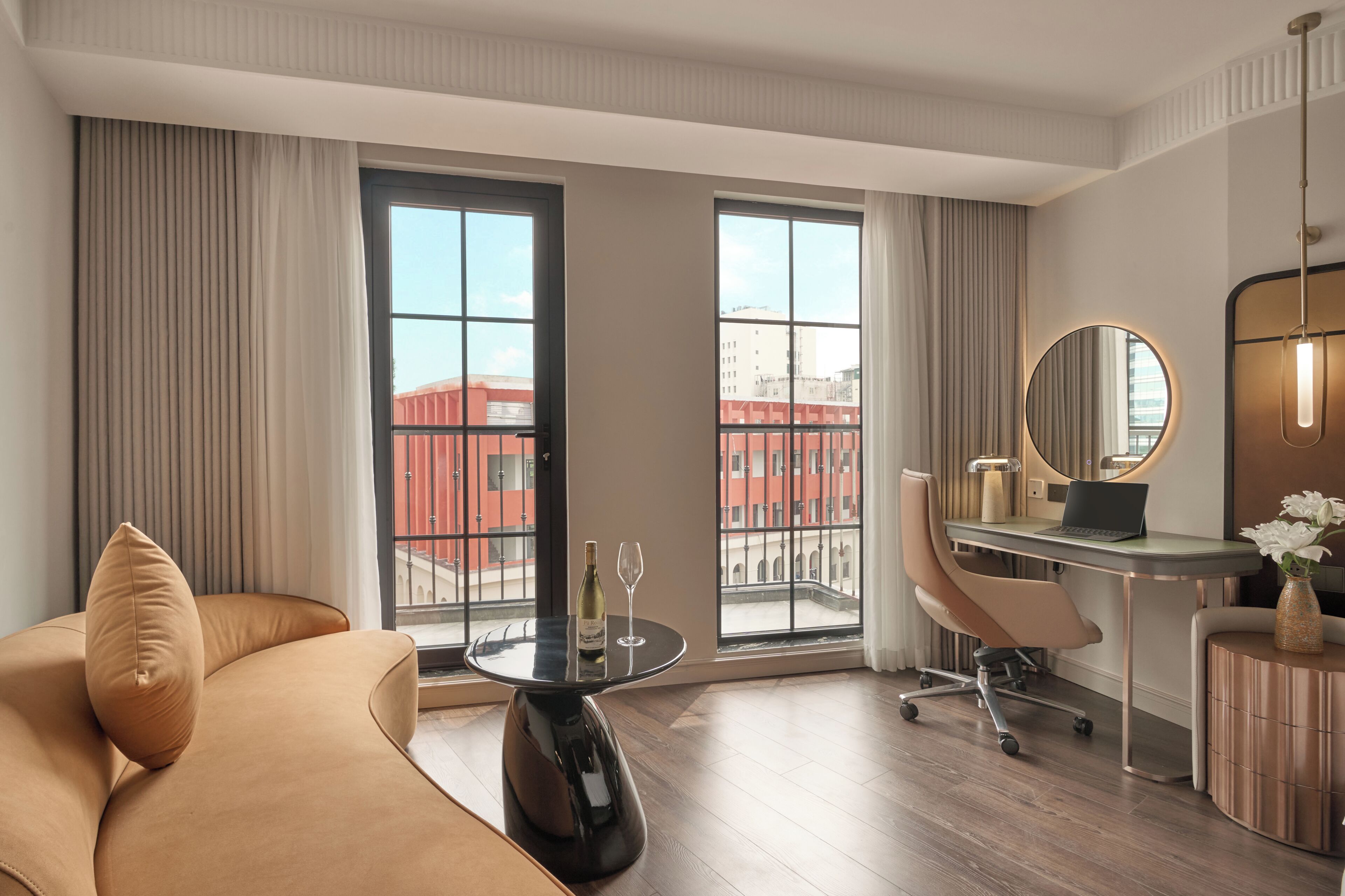 Premium bedding, pillowtop beds, minibar, in-room safe