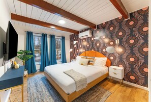 5 makuuhuonetta, silitysrauta/-lauta, ilmainen Wi-Fi, vuodevaatteet
