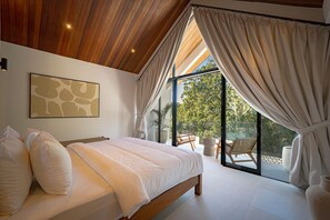 Egyptian cotton sheets, premium bedding, in-room safe, free WiFi - Villa Nikki Uluwatu (Uluwatu)