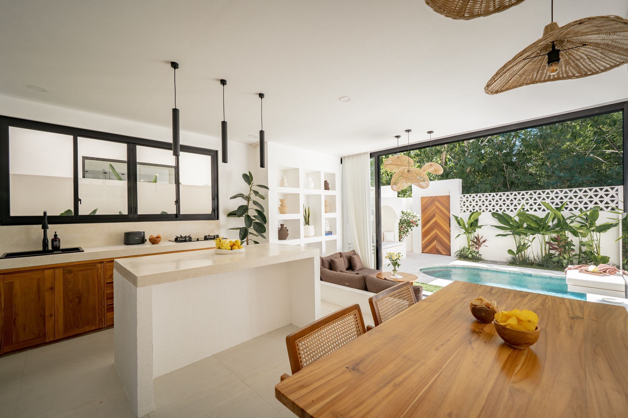 Luxury Villa, 1 King Bed, Pool View | View from room