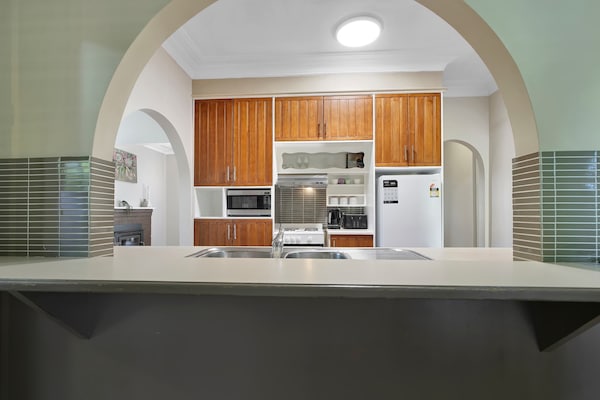 Kitchen + Coffee Pod Machine