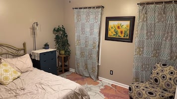 2 habitaciones, wifi, ropa de cama y acceso para silla de ruedas