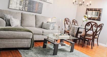 Charming 3-bedroom suite at 133 West Rose downtown Jackson Alabama.