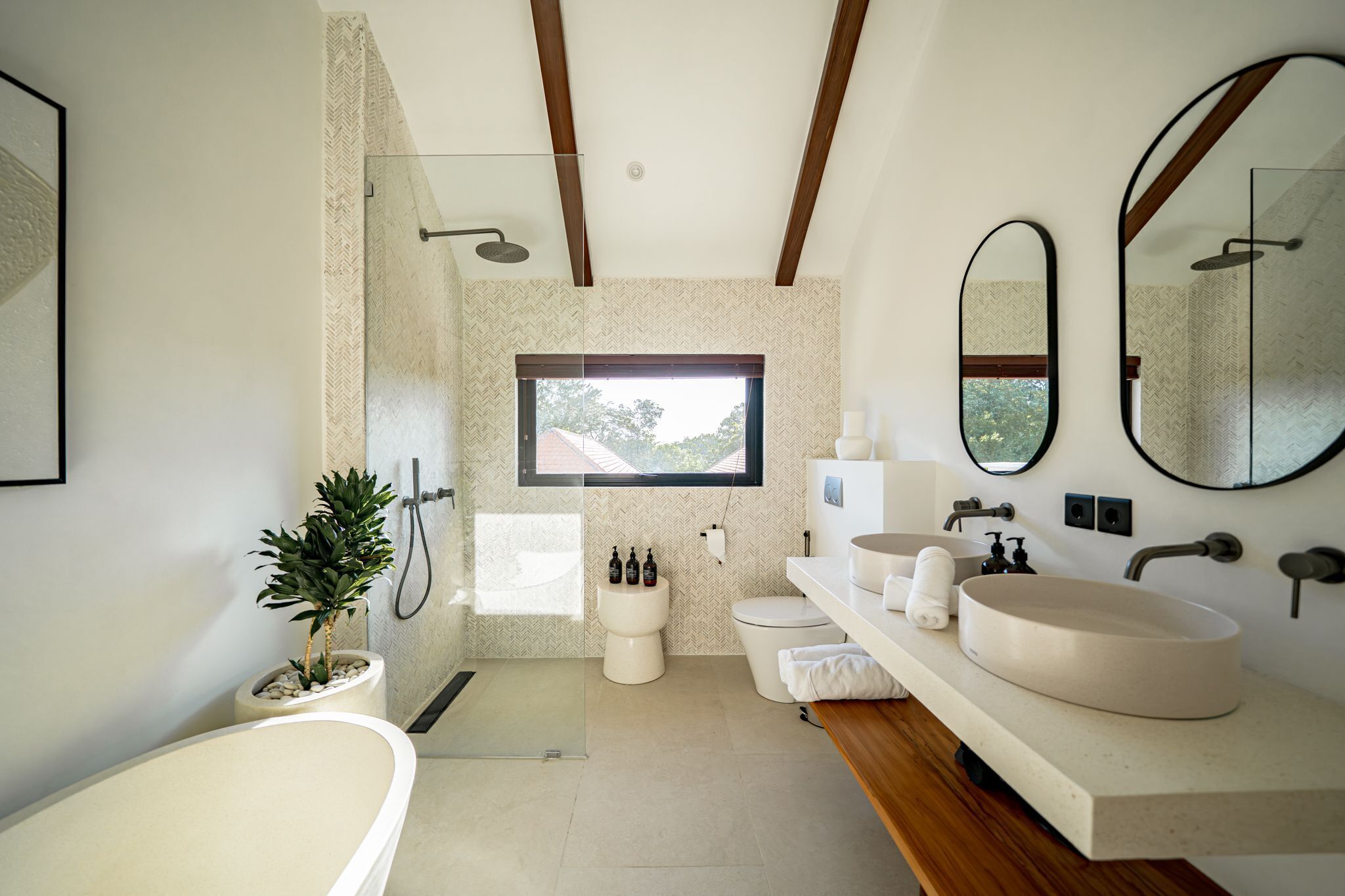 Vila luxo, 3 quartos, vista para a piscina | Banheiro