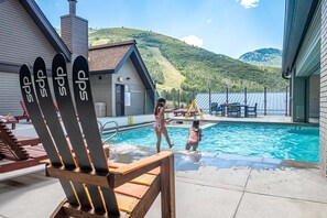 Indoor pool, a heated pool - Lodge at Mtn Village A226 | Ski-In/Out | Hot Tub | Plaza View | PCMR | Pool (Park City)