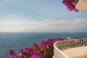 Vue sur la plage/l’océan