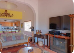 Living area - Baja Mar Country Club Casa 3 Recamaras Frente a campo de Golf y lago (Ensenada)