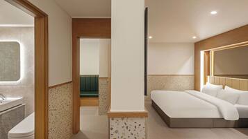 Party Room 2pax | Blackout drapes, WiFi (free), bed sheets