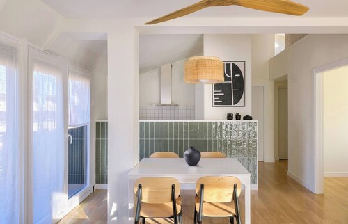 Loft Penthouse on the Beach With 2 Terraces