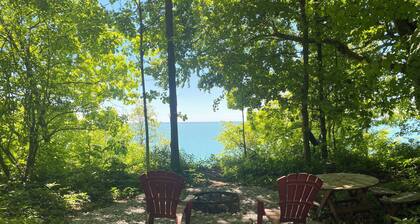 private Forest dome overlooking Lake Erie