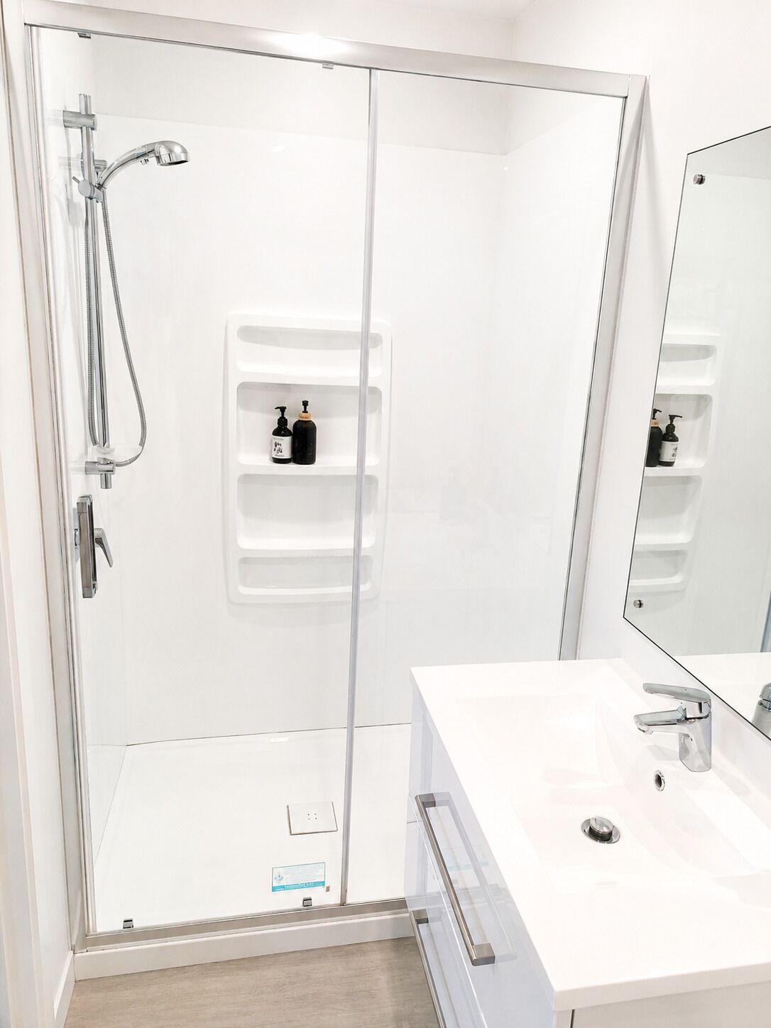 Towels, soap, toilet paper