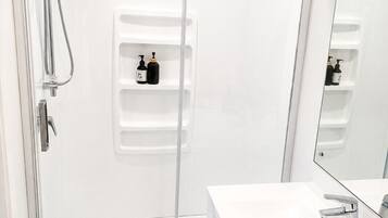 Towels, soap, toilet paper