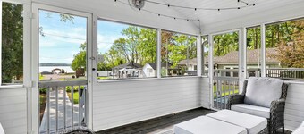 Saratoga Lake, 3 Cottages + Private Beach With Dock