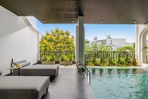 Pool - Vidanang Luxury Indochine Villa - 5 Bedrooms - Pool - Jacuzzi - Sauna - Karaoke (Đà Nẵng)