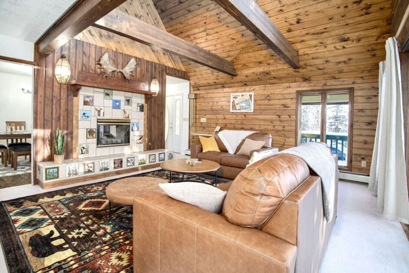 Cozy and spacious living area