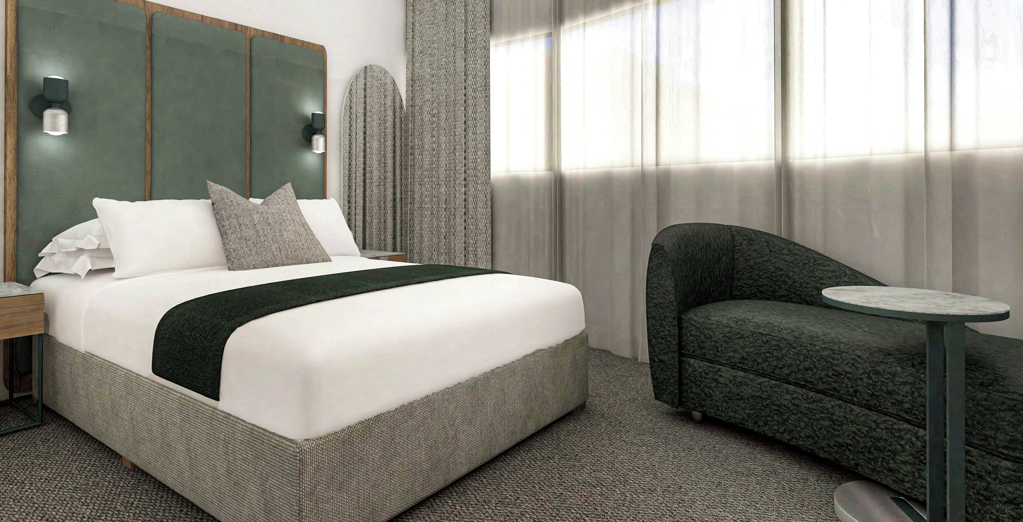 City Double or Twin Room, 1 King Bed | Desk, laptop workspace, soundproofing, iron/ironing board