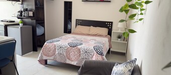 Stay in a good location in Puebla: Accessible and very well connected.