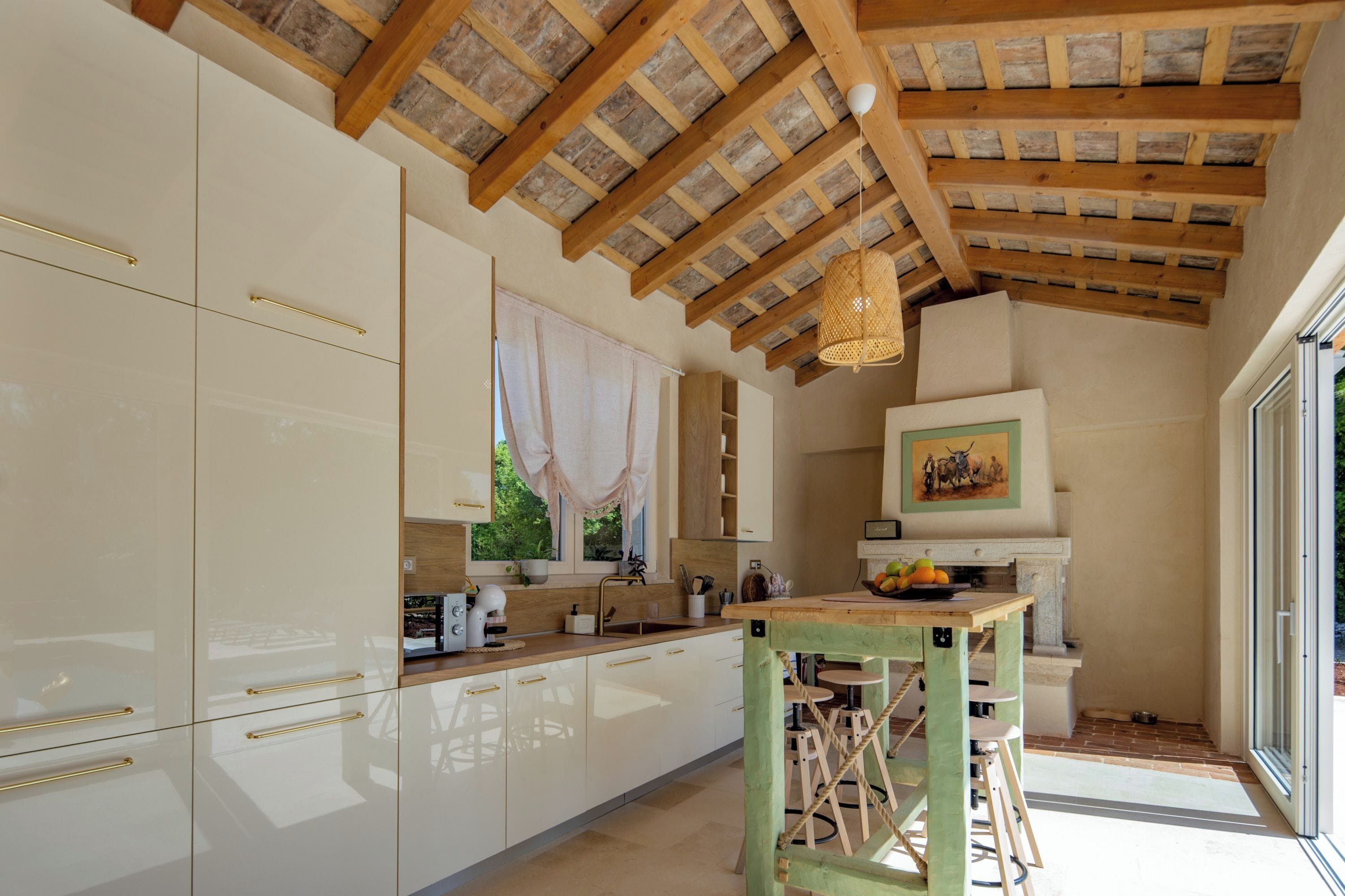 Luxury Villa, 4 Bedrooms, Microwave (Villa Stonica With Pool) | Private kitchen