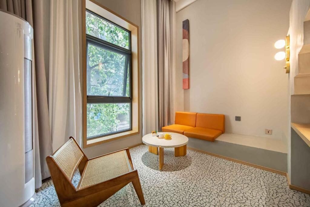 Comfort eenpersoonskamer, Japanse futon | Interieur