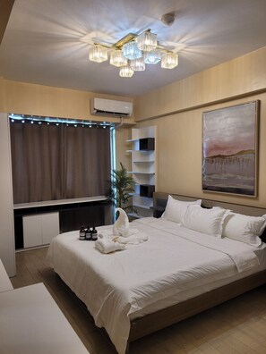 Appart'hôtel, 3 chambres, balcon, vue ville | Wi-Fi gratuit