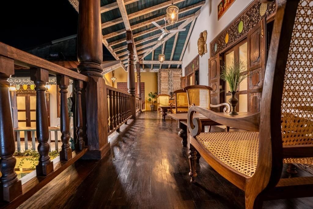 Studio Klasik, balkon, pemandangan kebun | Halaman properti