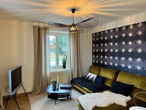 Living area - Cosy apartment with terrace facing the slopes, close to hiking trails (Gérardmer)