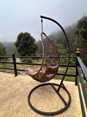 Tente Familiale, vue montagne | Terrasse/Patio