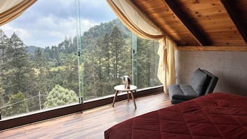 Camera Basic, balcone, vista montagna | Wi-Fi gratuito, lenzuola