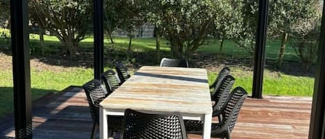 Outdoor dining