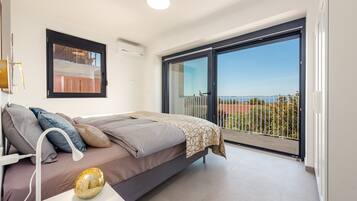 Classic Apartment, Sea View | Balcony view