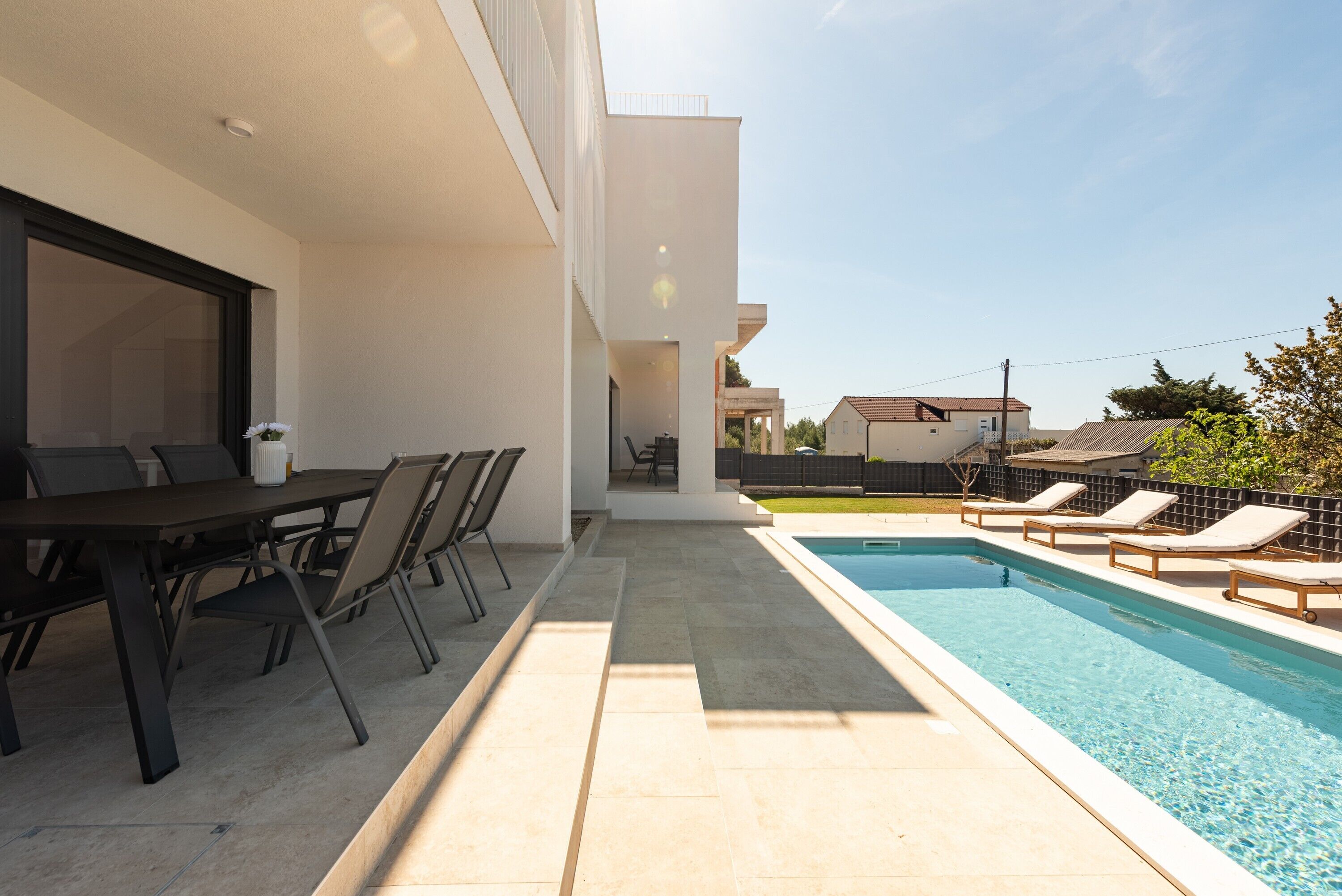 Lägenhet Basic - havsutsikt | Terrass/Patio