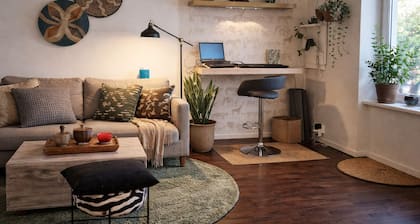 Small apartment with a patio