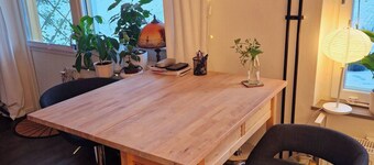 Small apartment with a patio