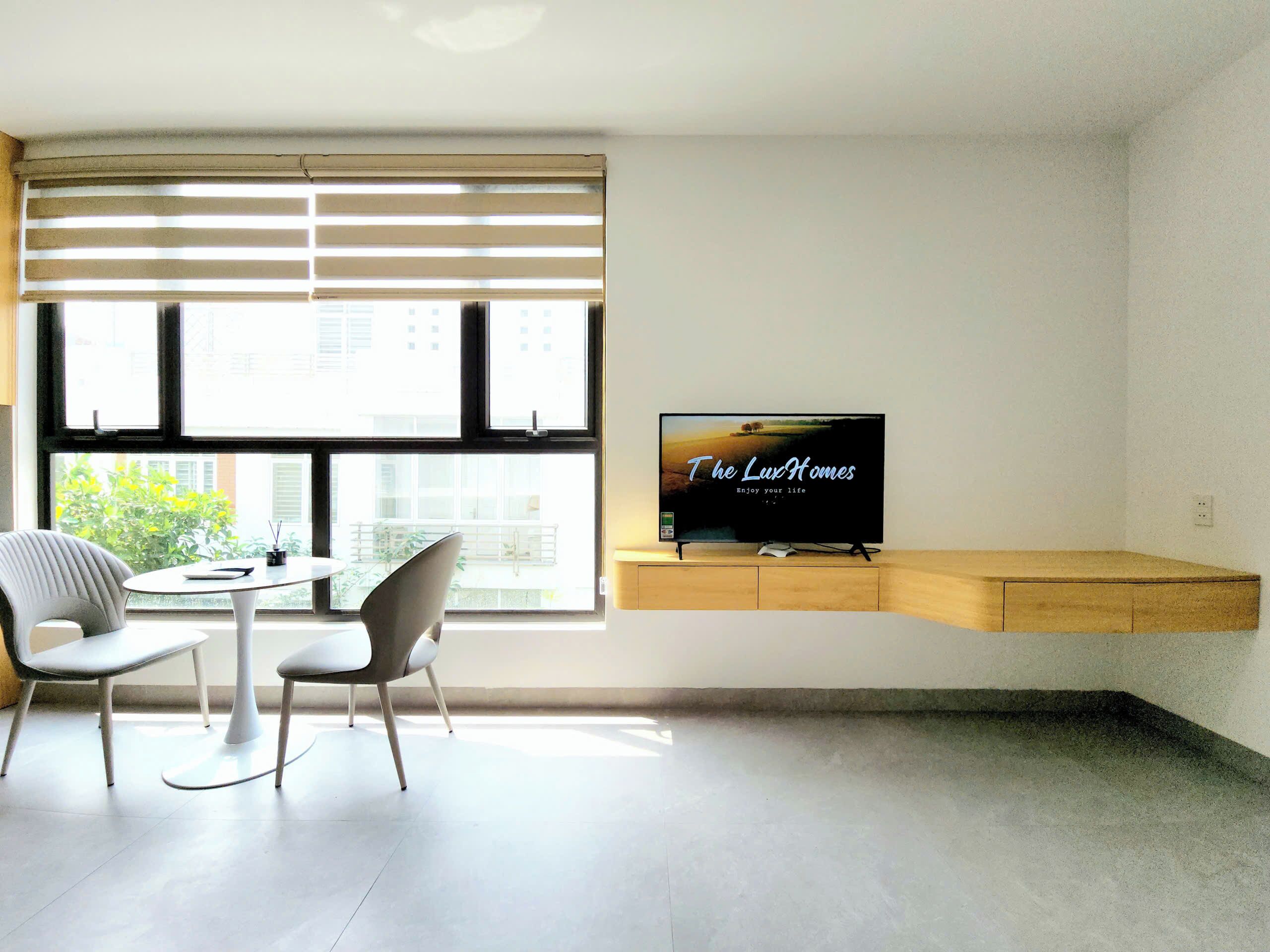 Deluxe Apartment, City View | Desk, laptop workspace, free WiFi