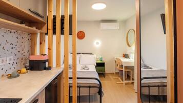 1 Schlafzimmer, Schreibtisch, Bügeleisen/Bügelbrett, kostenloses WLAN