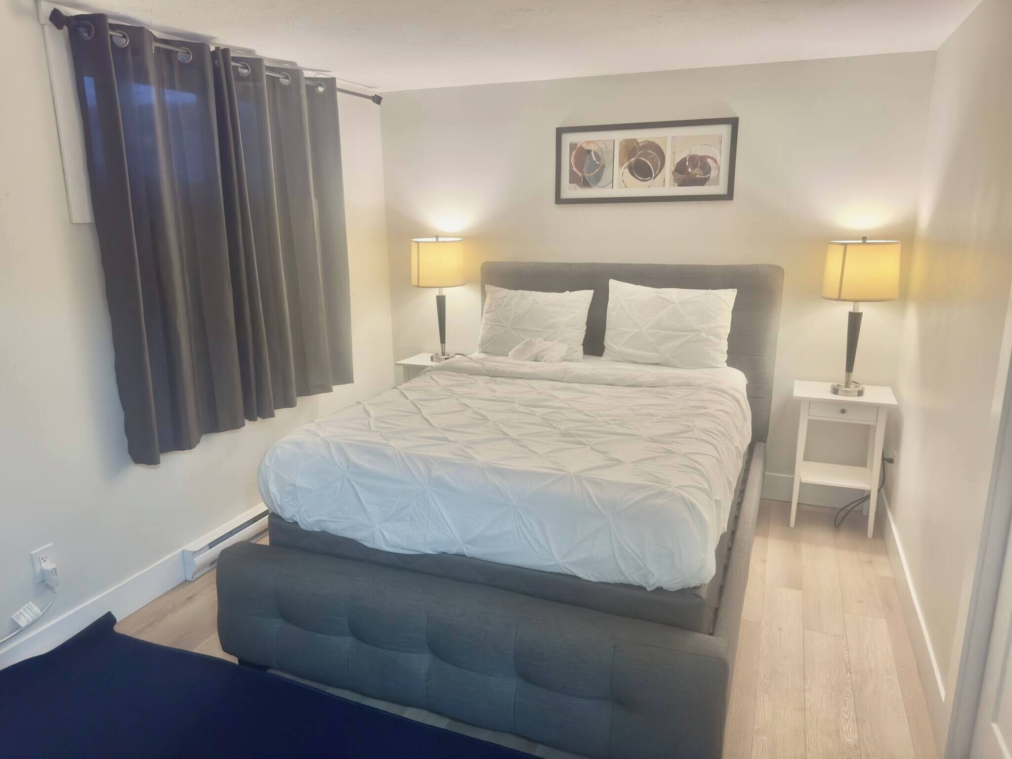 1 bedroom, internet, bed sheets