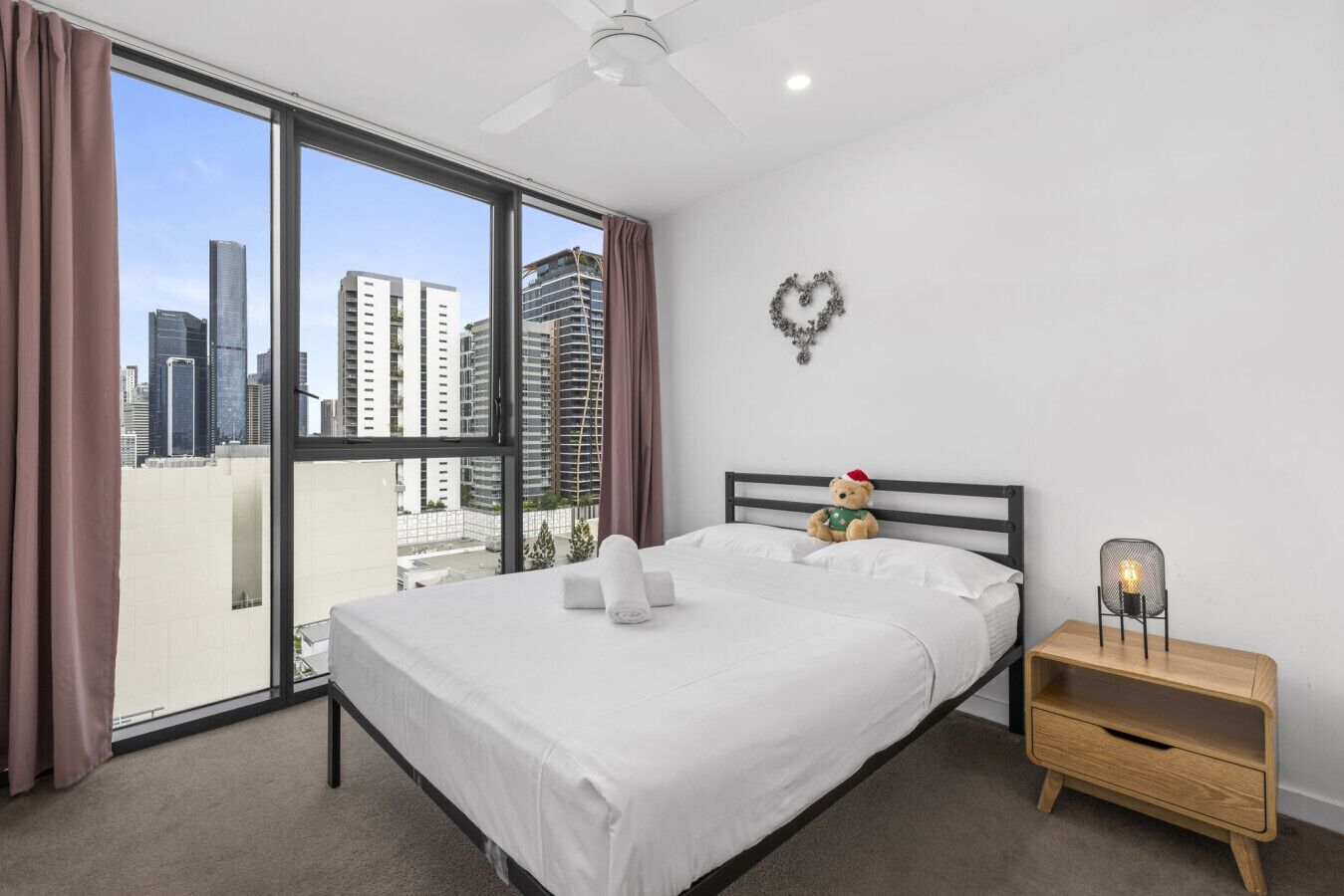 3 bedrooms, iron/ironing board, travel cot, WiFi