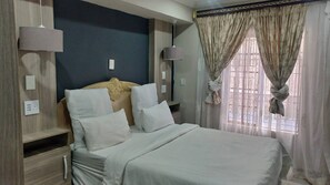 3 habitaciones, internet, ropa de cama y acceso para silla de ruedas 