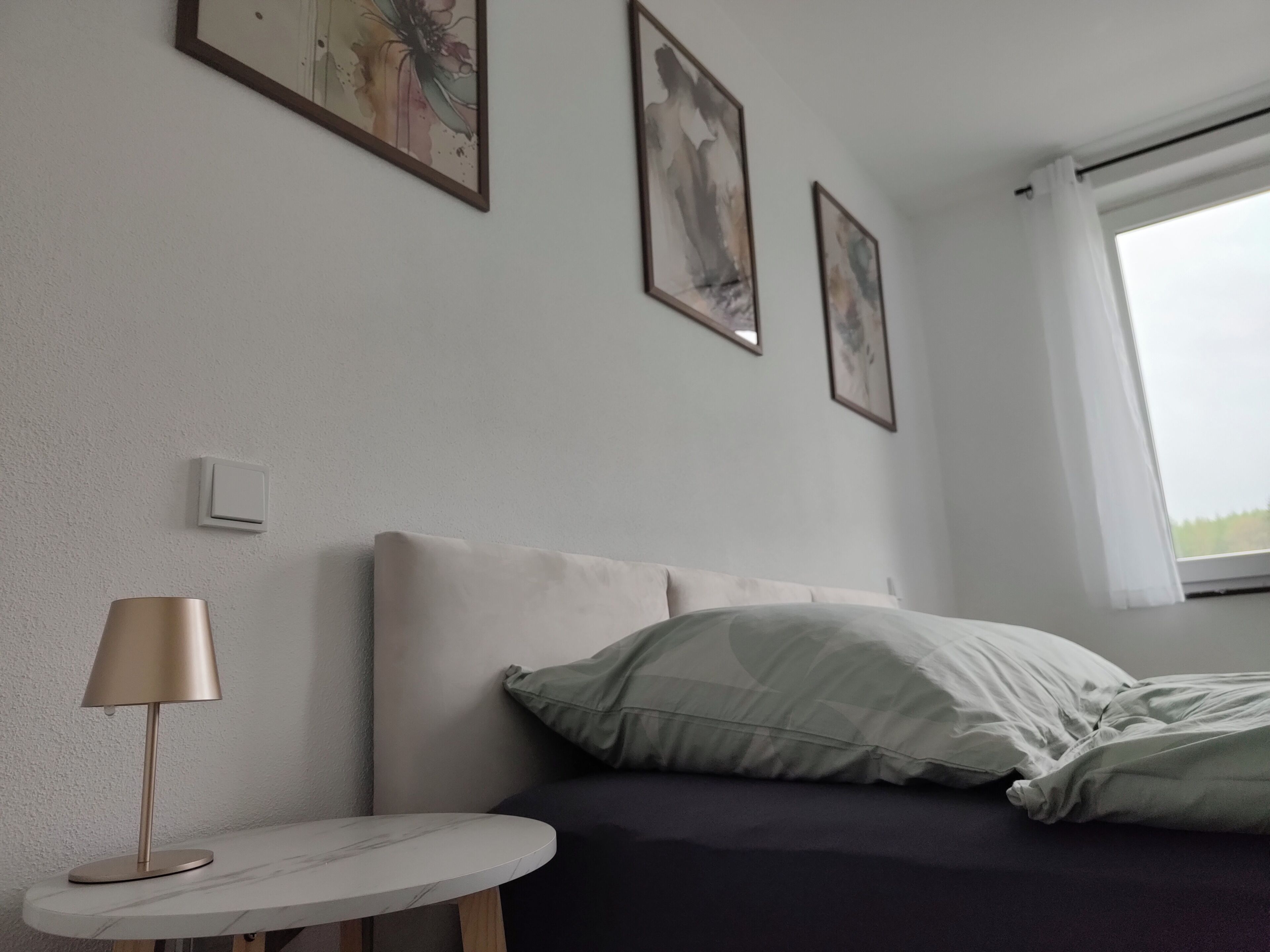 1 Schlafzimmer, Reisekinderbett, kostenloses WLAN, Bettwäsche