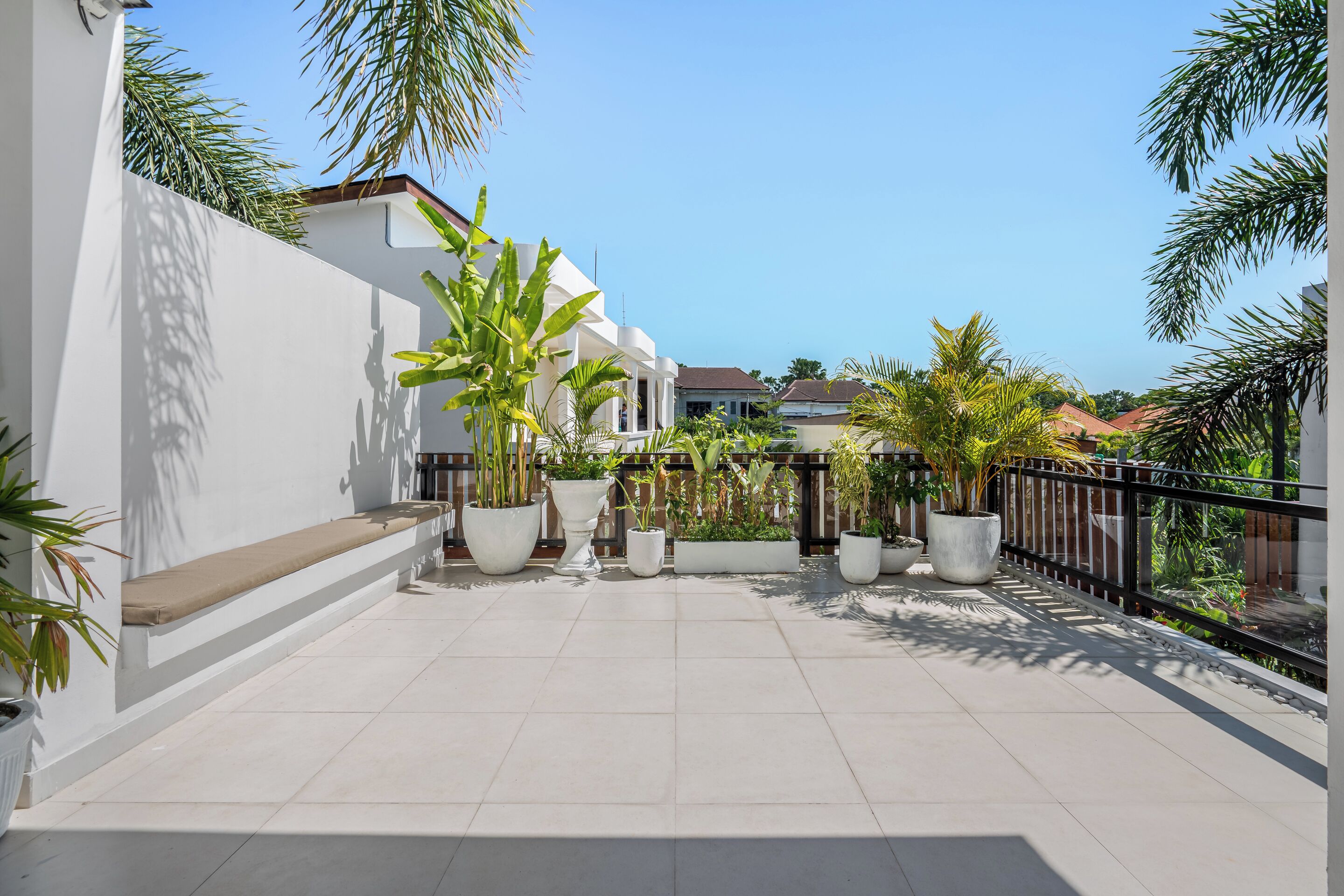 Design-Villa, 2 Schlafzimmer, eigener Pool | Terrasse/Patio