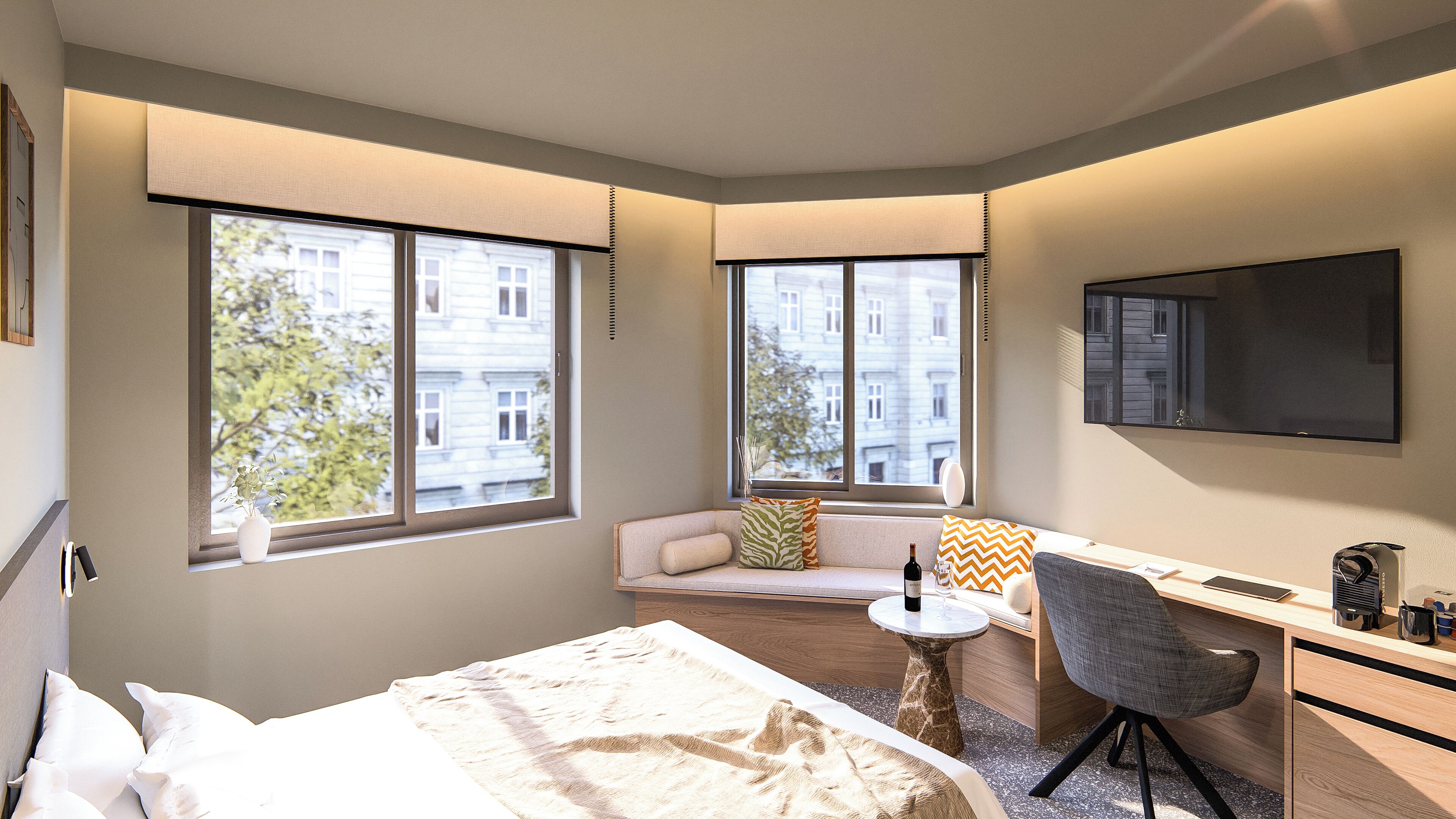 Deluxe Suite, City View