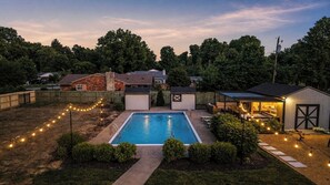 Beheizter Pool