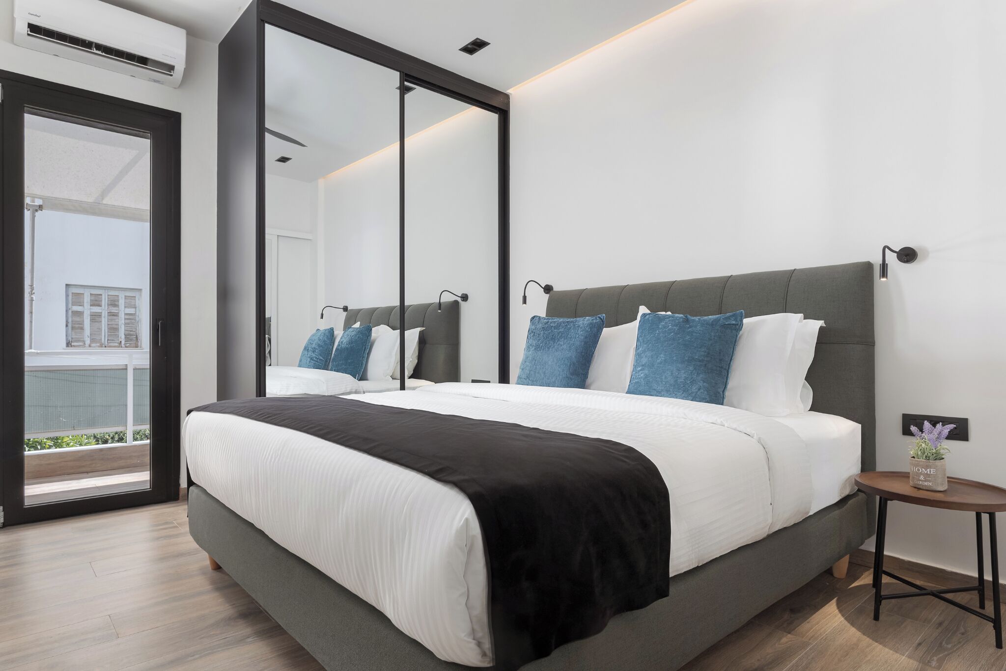 2 habitaciones, tabla de planchar con plancha y wifi gratis 