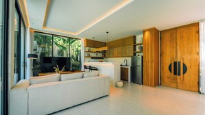Villa Luxe, non-fumeur, vue jardin | Coin séjour