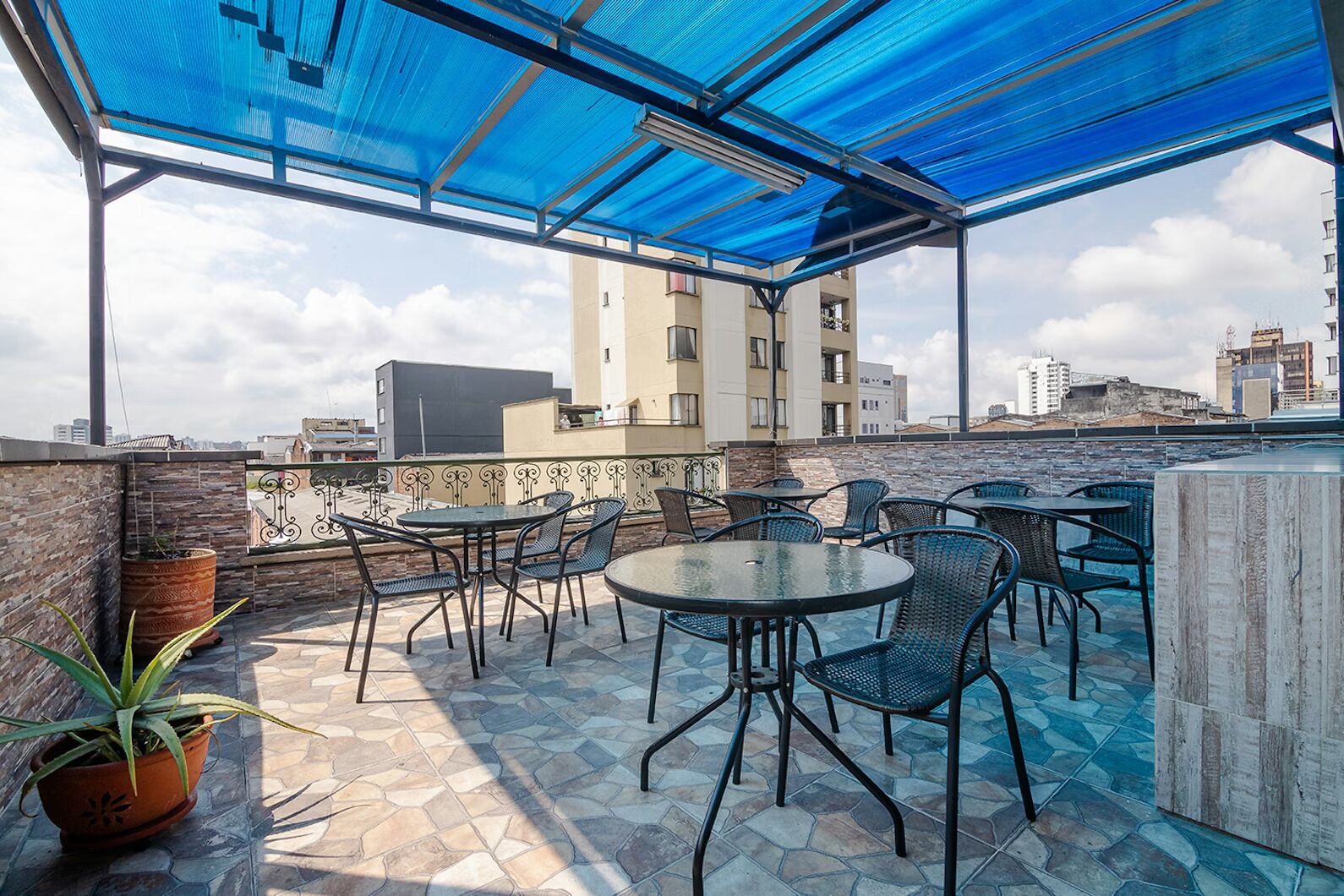 Rooftop terrace