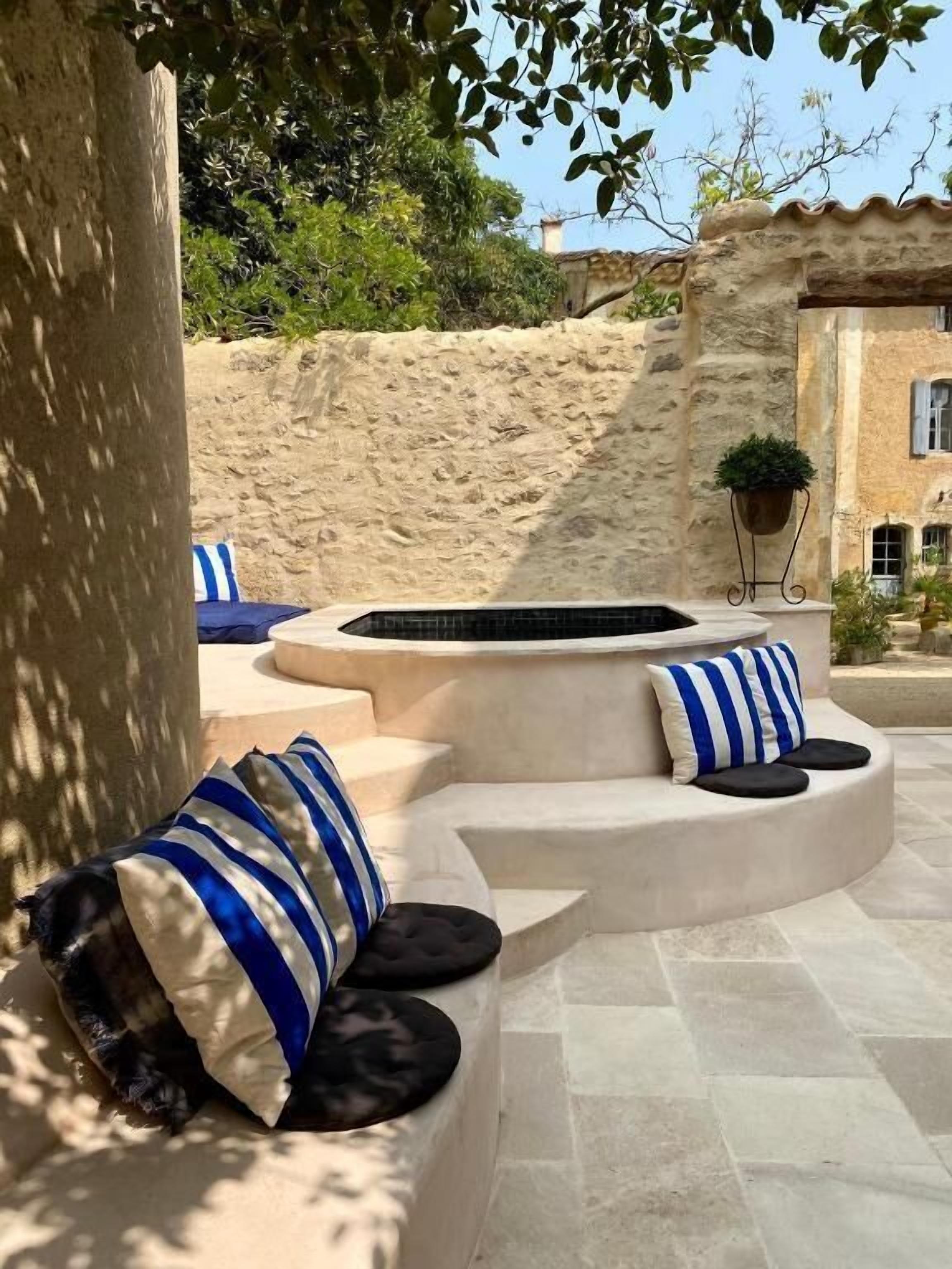 Deluxe huis, terras, uitzicht op tuin | Terras