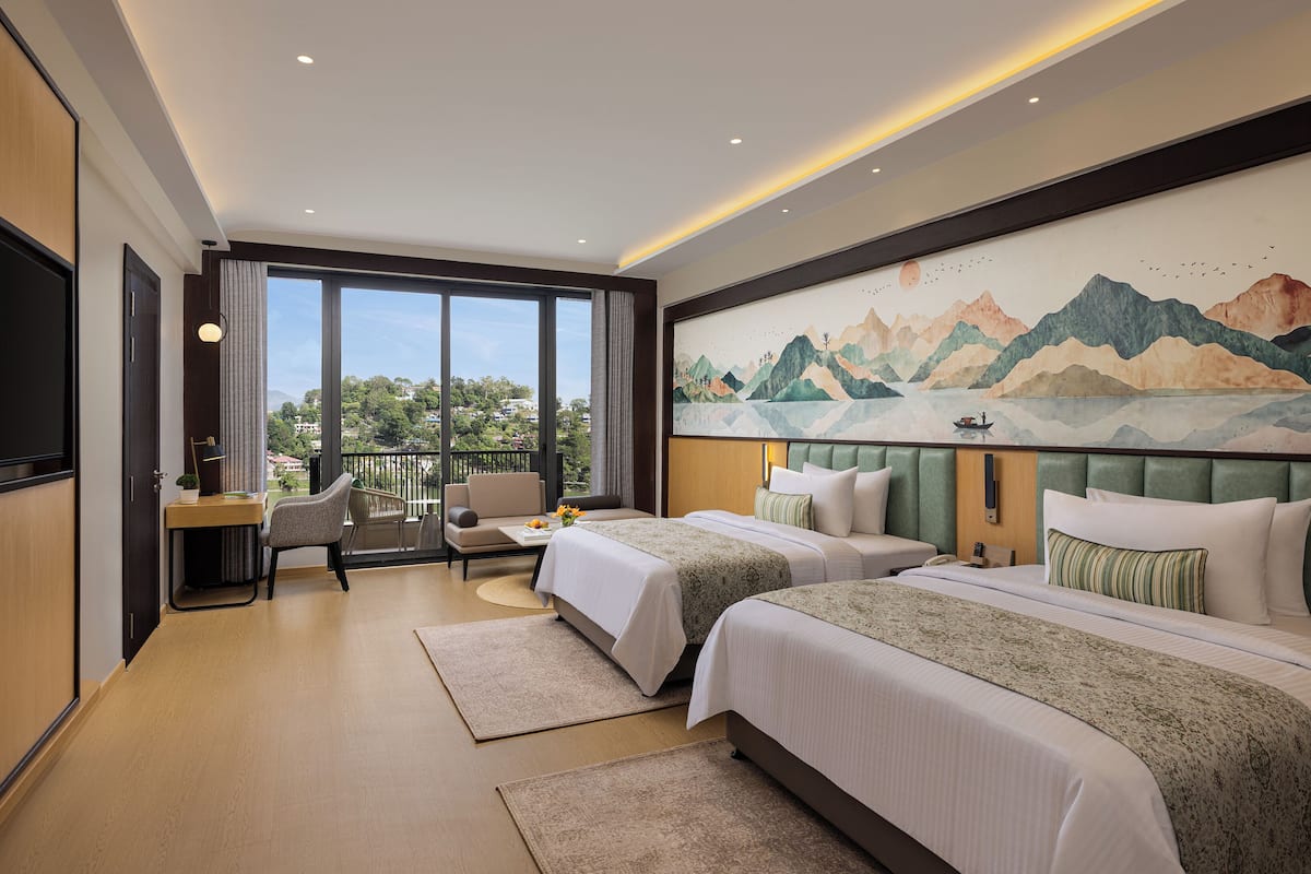 Standard Suite, 2 Double Beds (Family Room) | Minibar, desk, WiFi (free), bed sheets